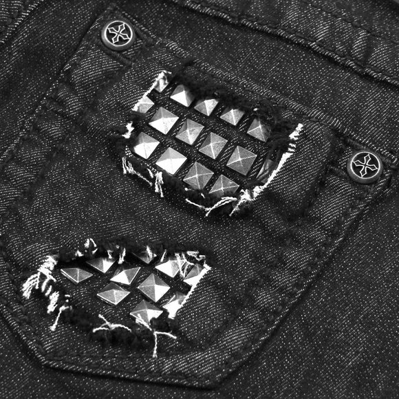 Affliction Vikki Iris Juniors Shorts - Picture 4 of 9